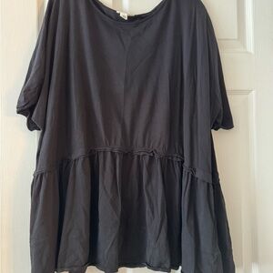 Caslon Black Baby Doll Top